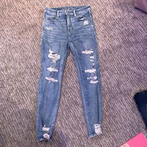 American Eagle Ripped Jeans